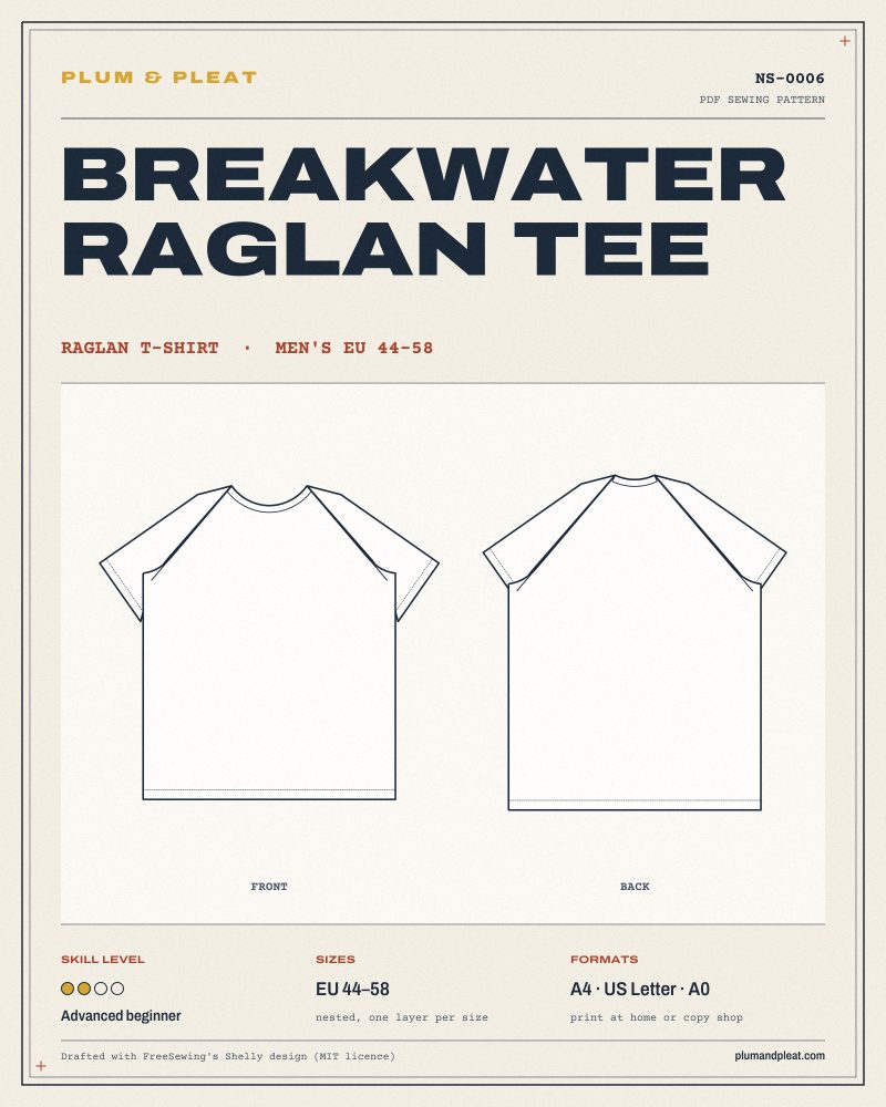 Breakwater Raglan Tee