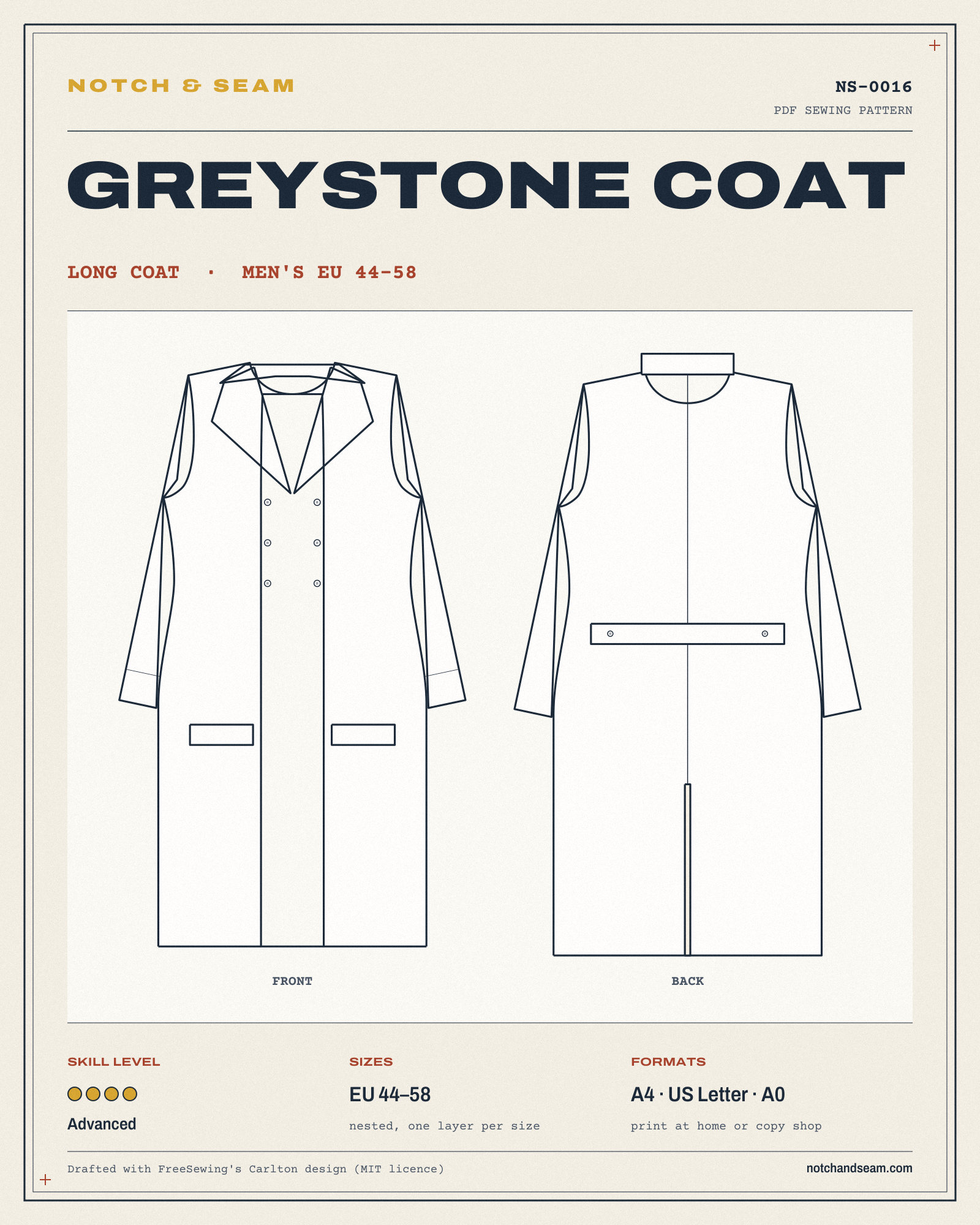 Greystone Coat