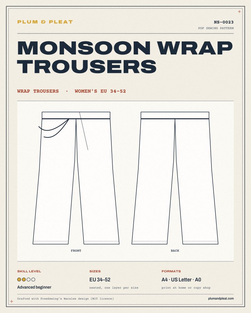 Monsoon Wrap Trousers