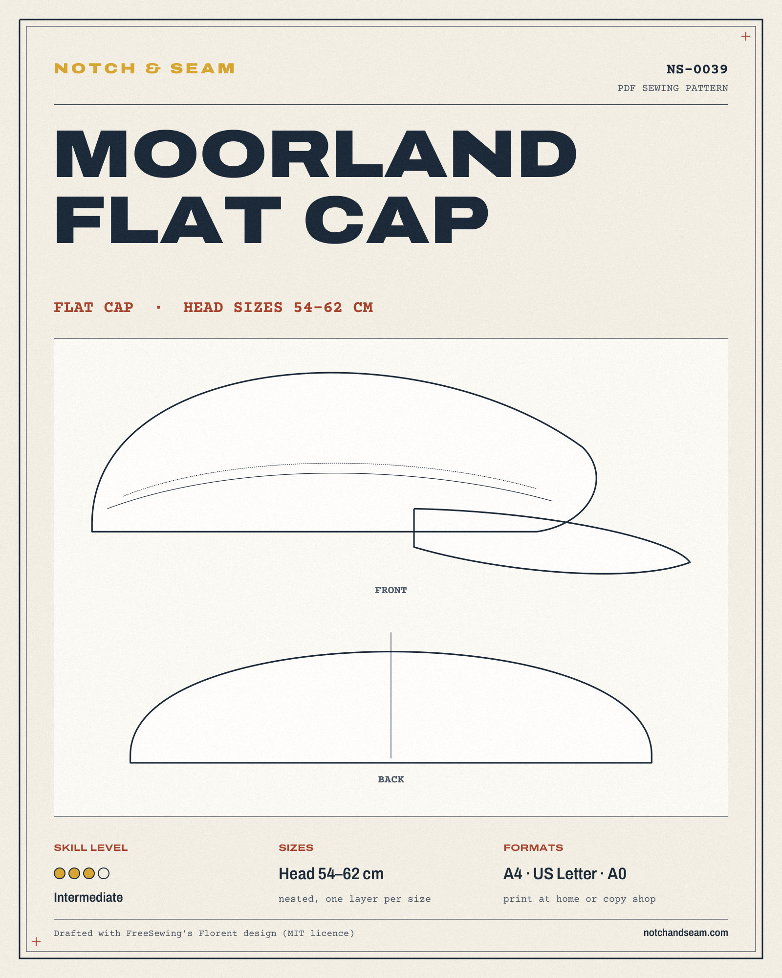 Moorland Flat Cap