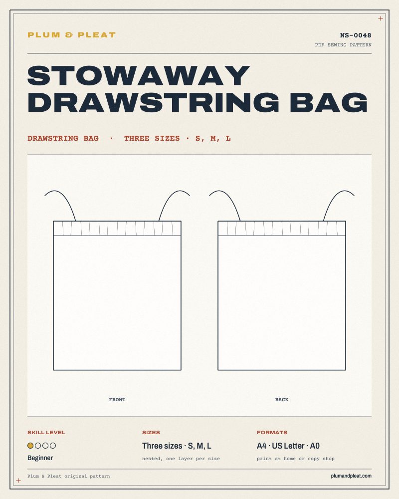 Stowaway Drawstring Bag