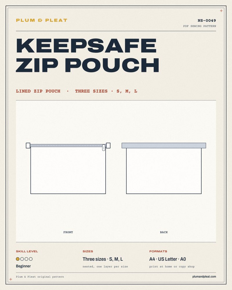 Keepsafe Zip Pouch