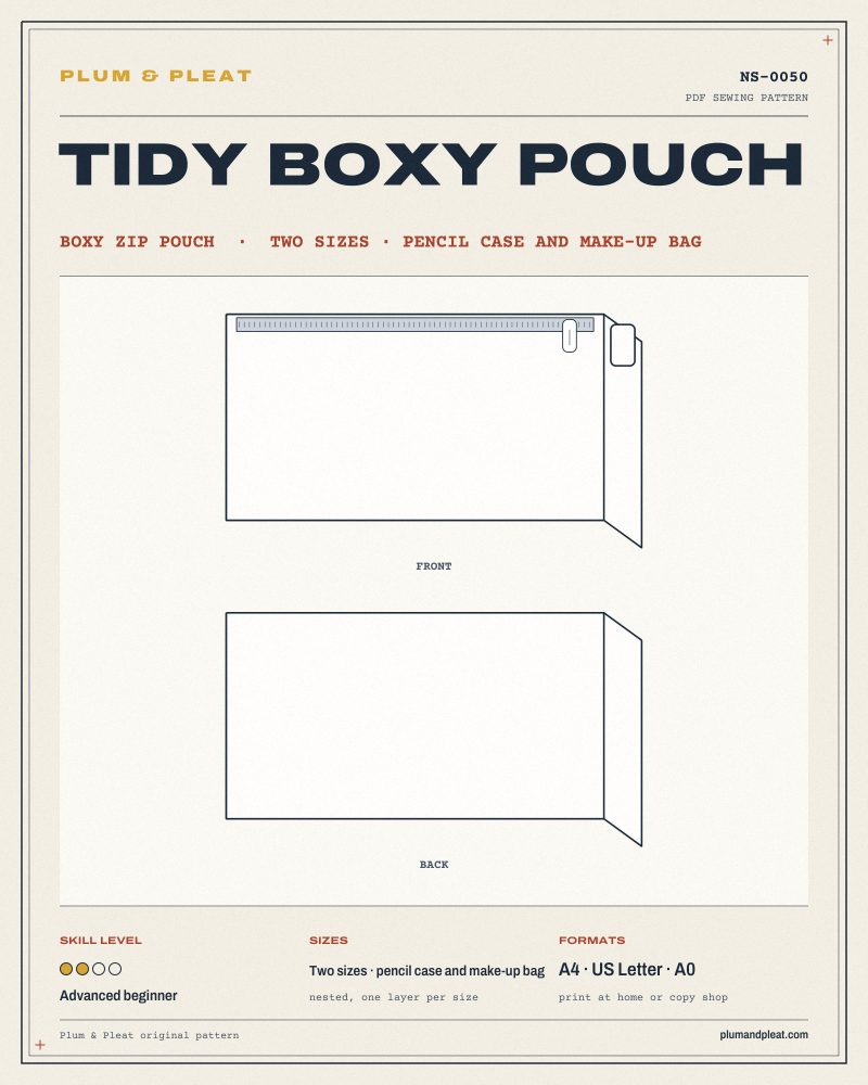 Tidy Boxy Pouch