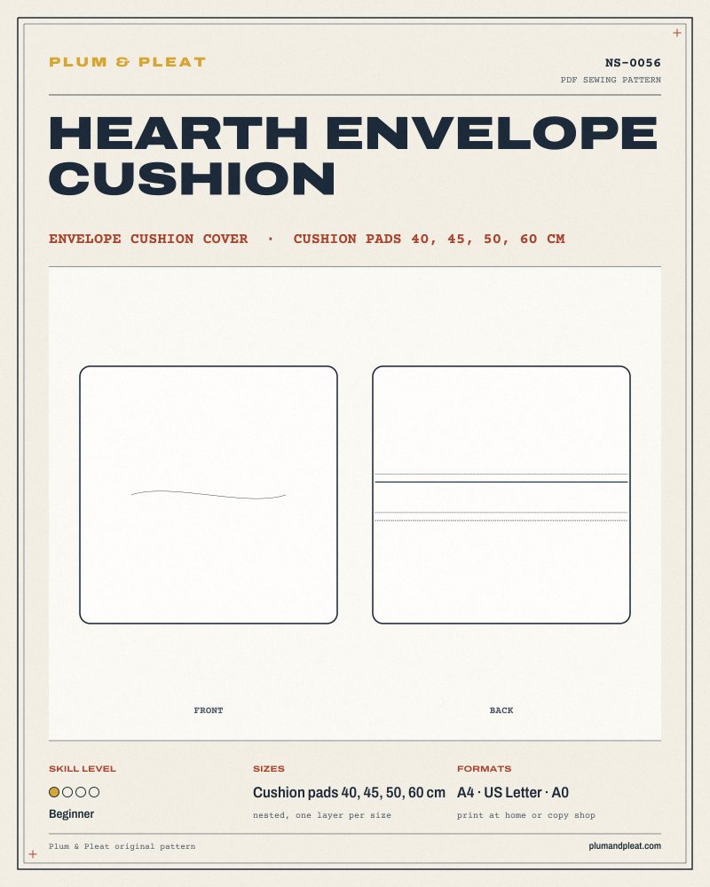 Hearth Envelope Cushion