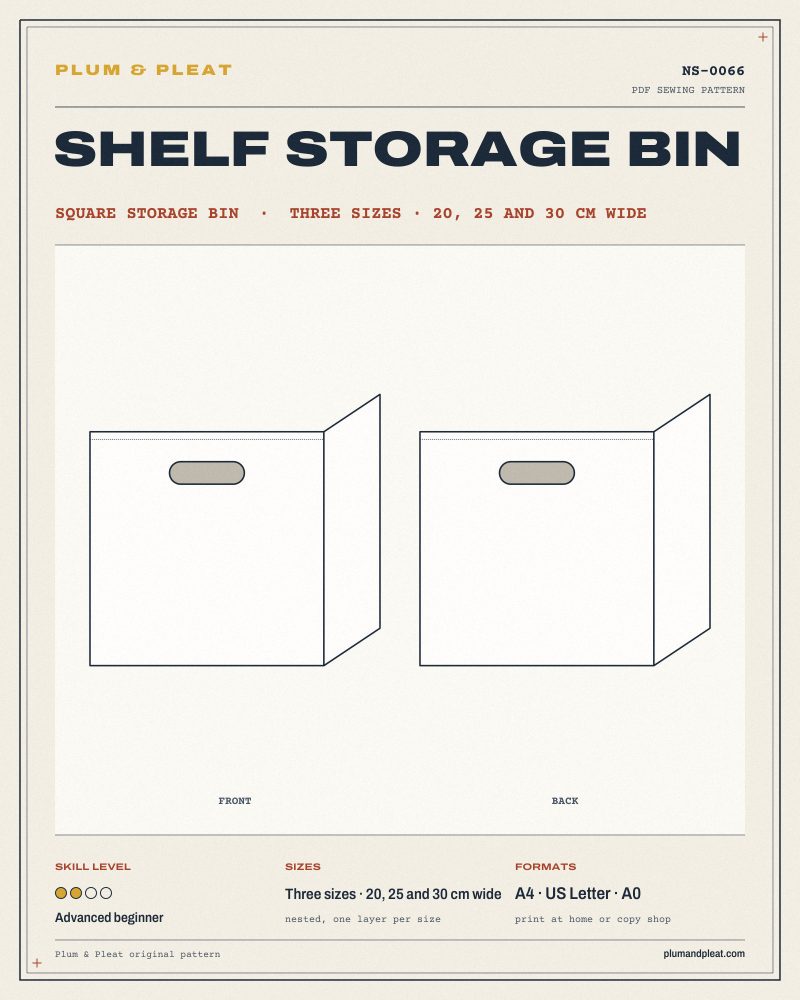 Shelf Storage Bin