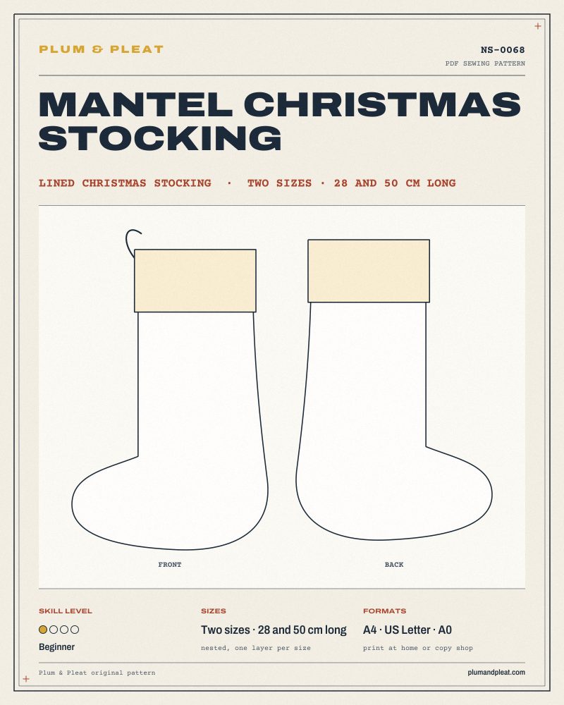 Mantel Christmas Stocking