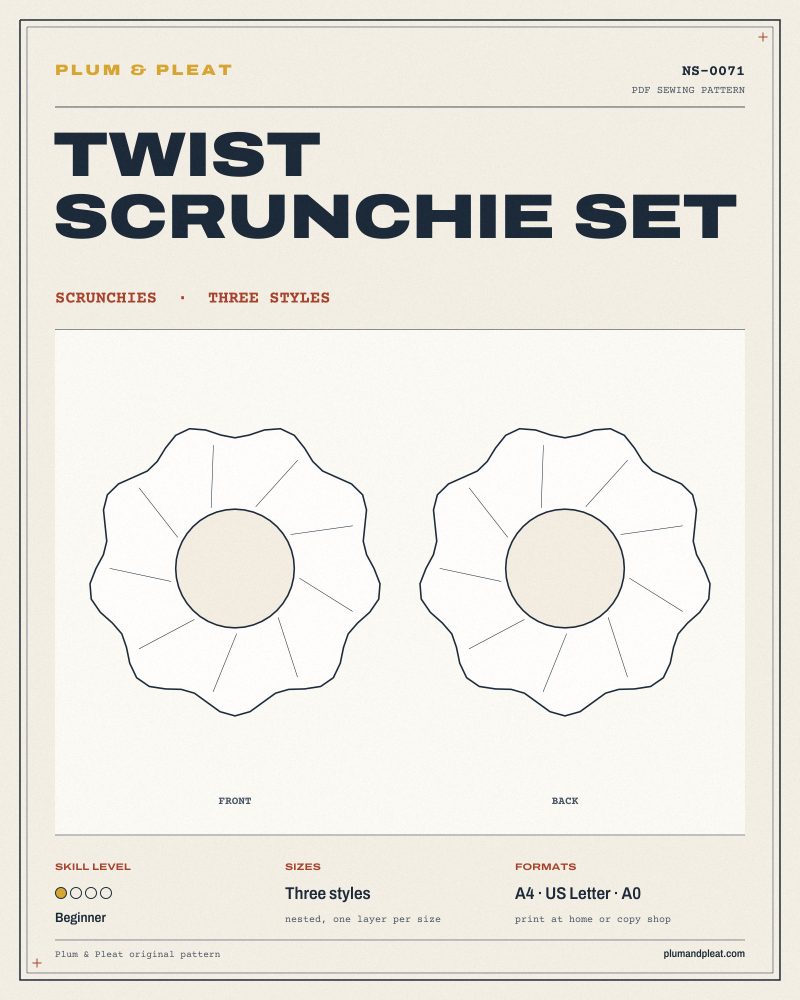 Twist Scrunchie Set