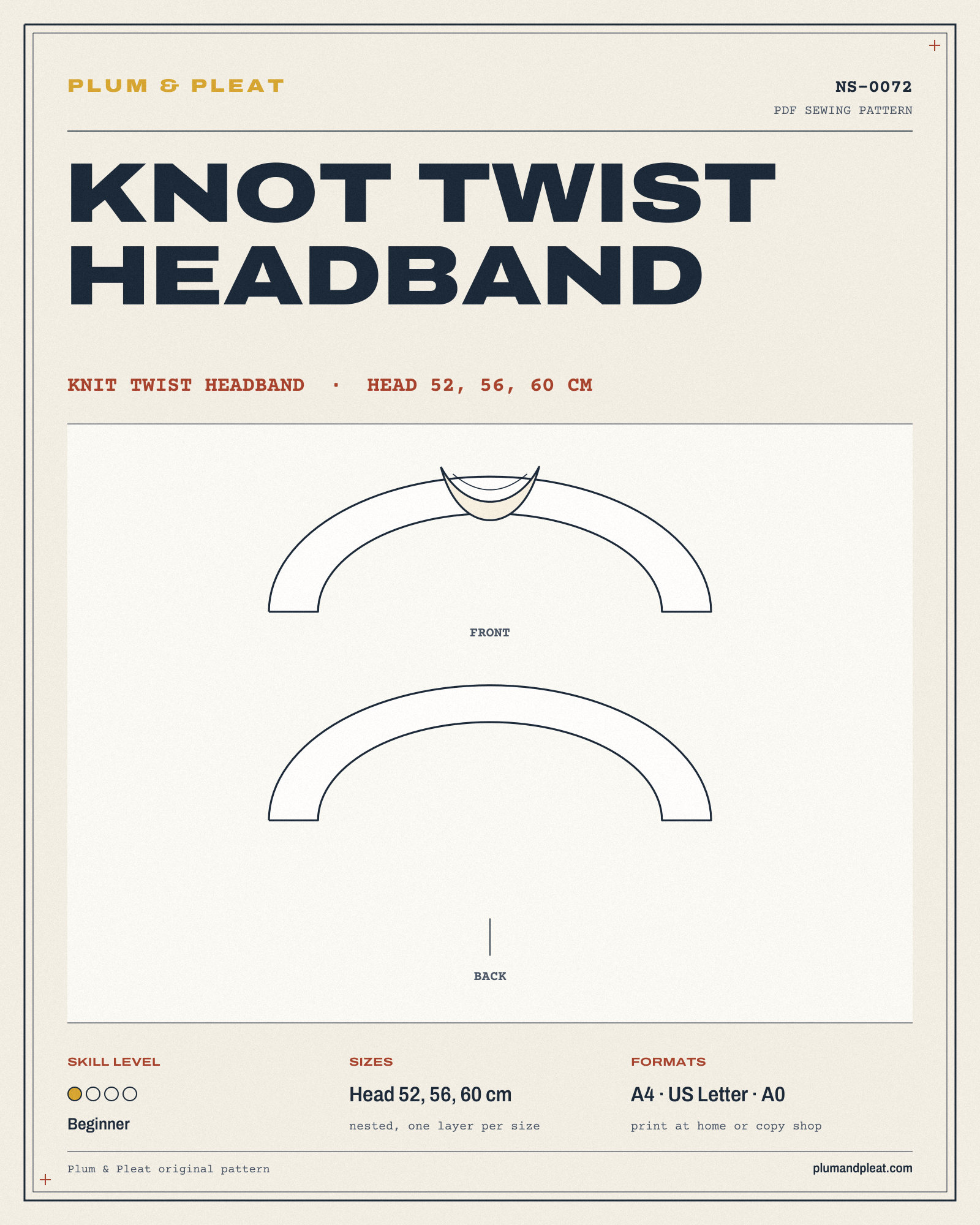 Knot Twist Headband