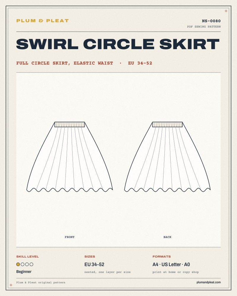 Swirl Circle Skirt