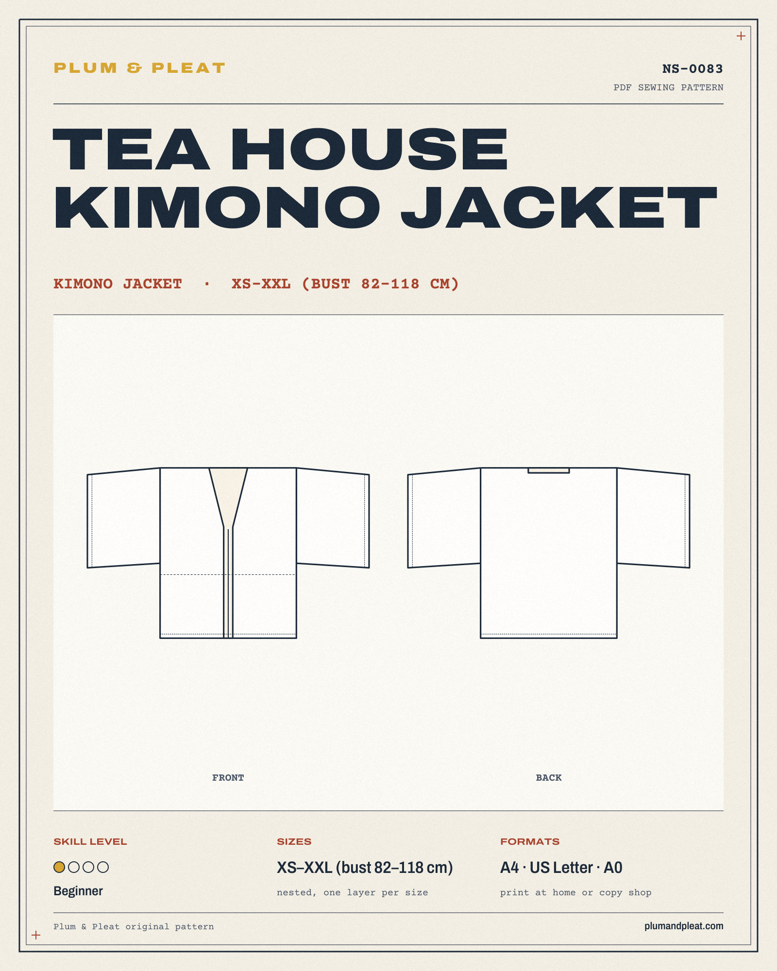Tea House Kimono Jacket