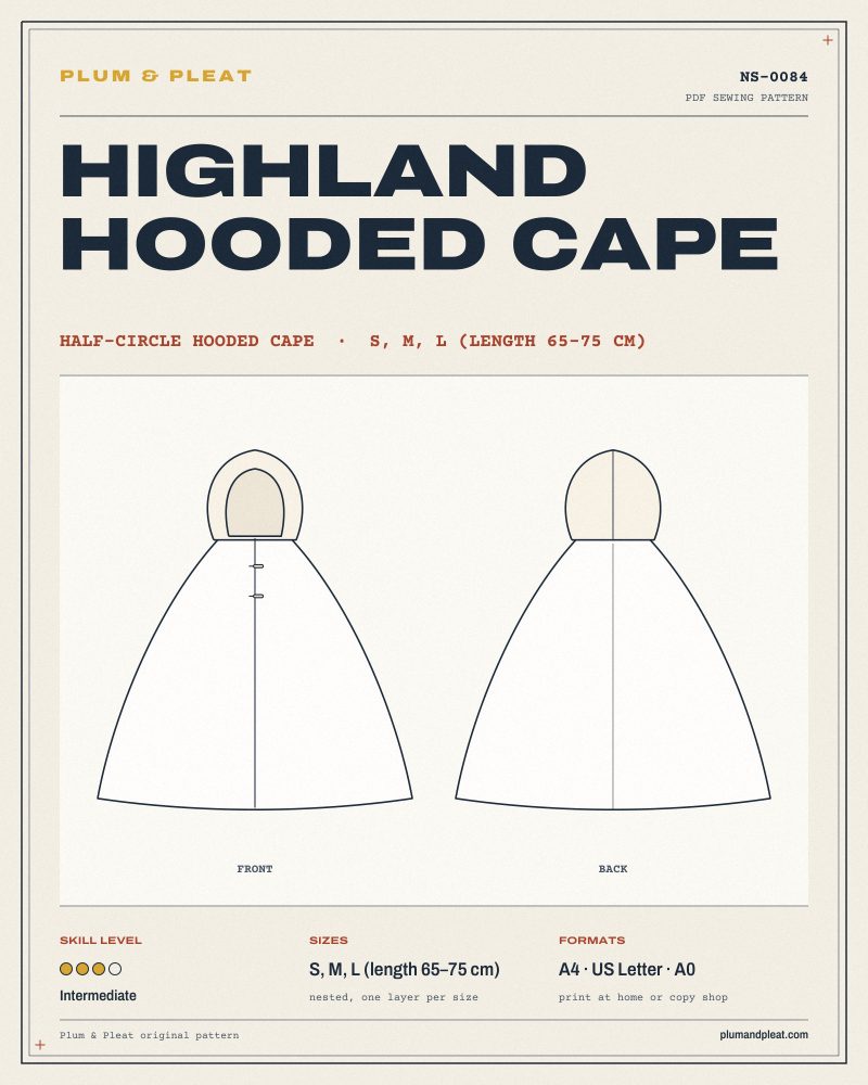 Highland Hooded Cape