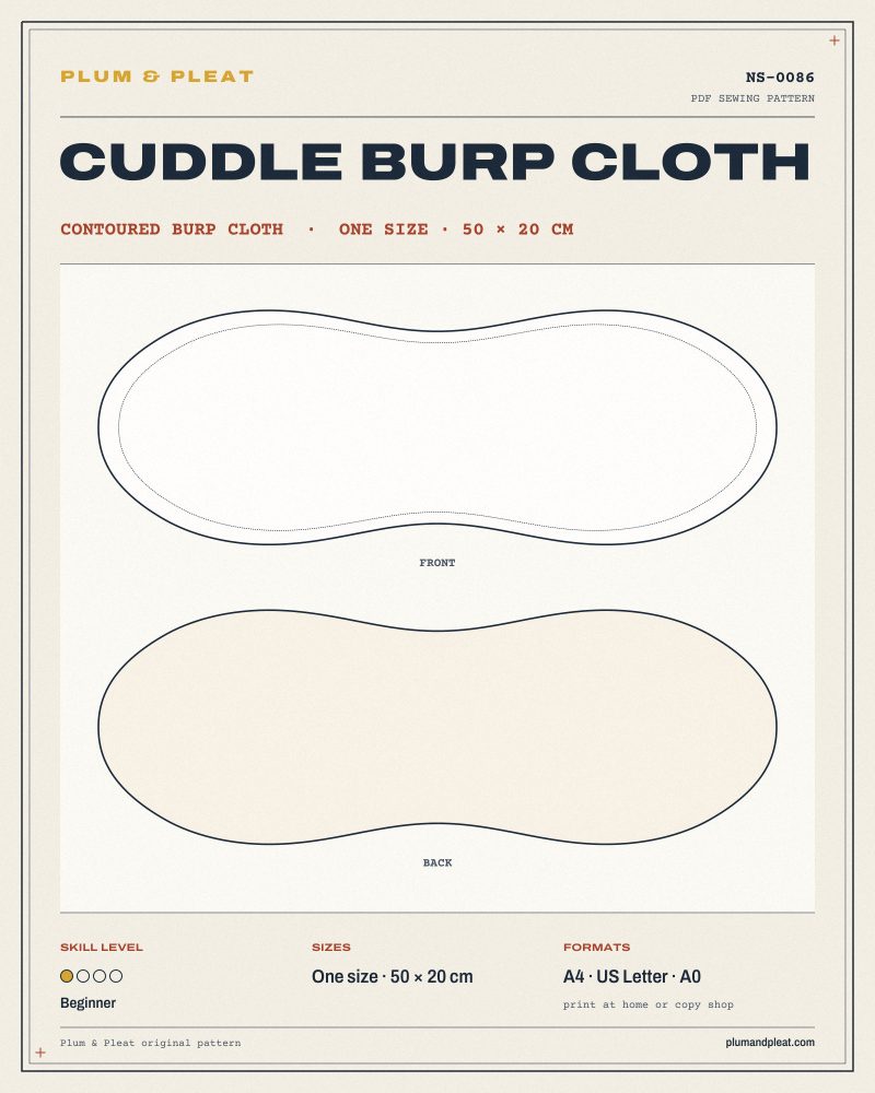 Cuddle Burp Cloth