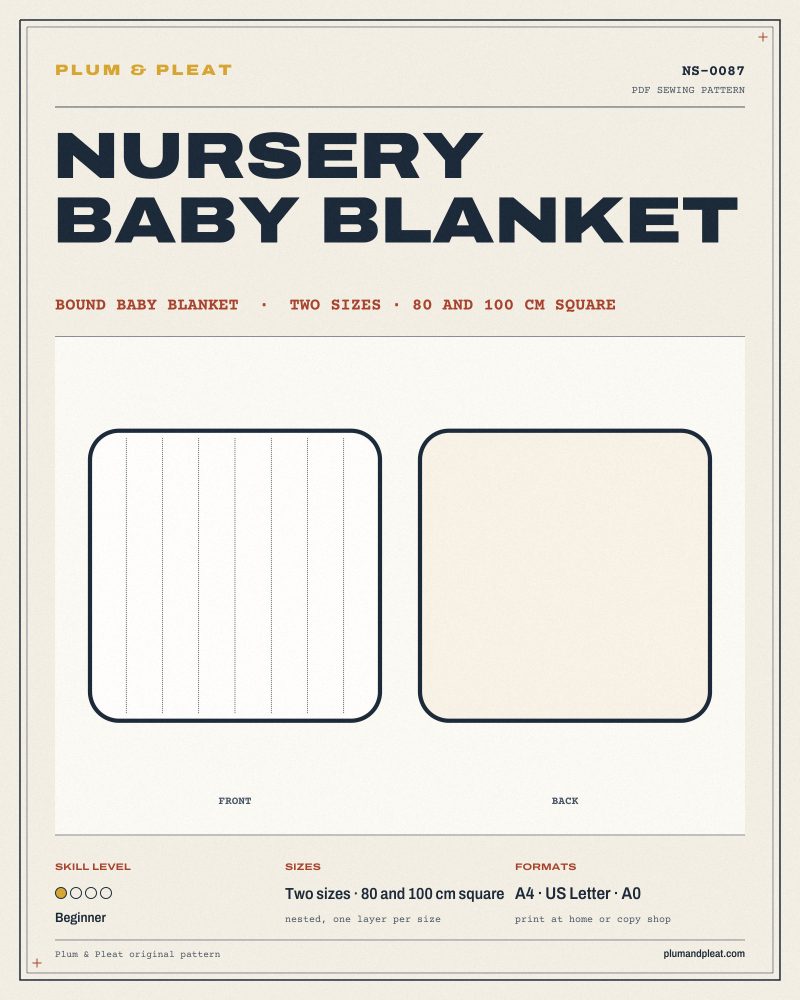 Nursery Baby Blanket