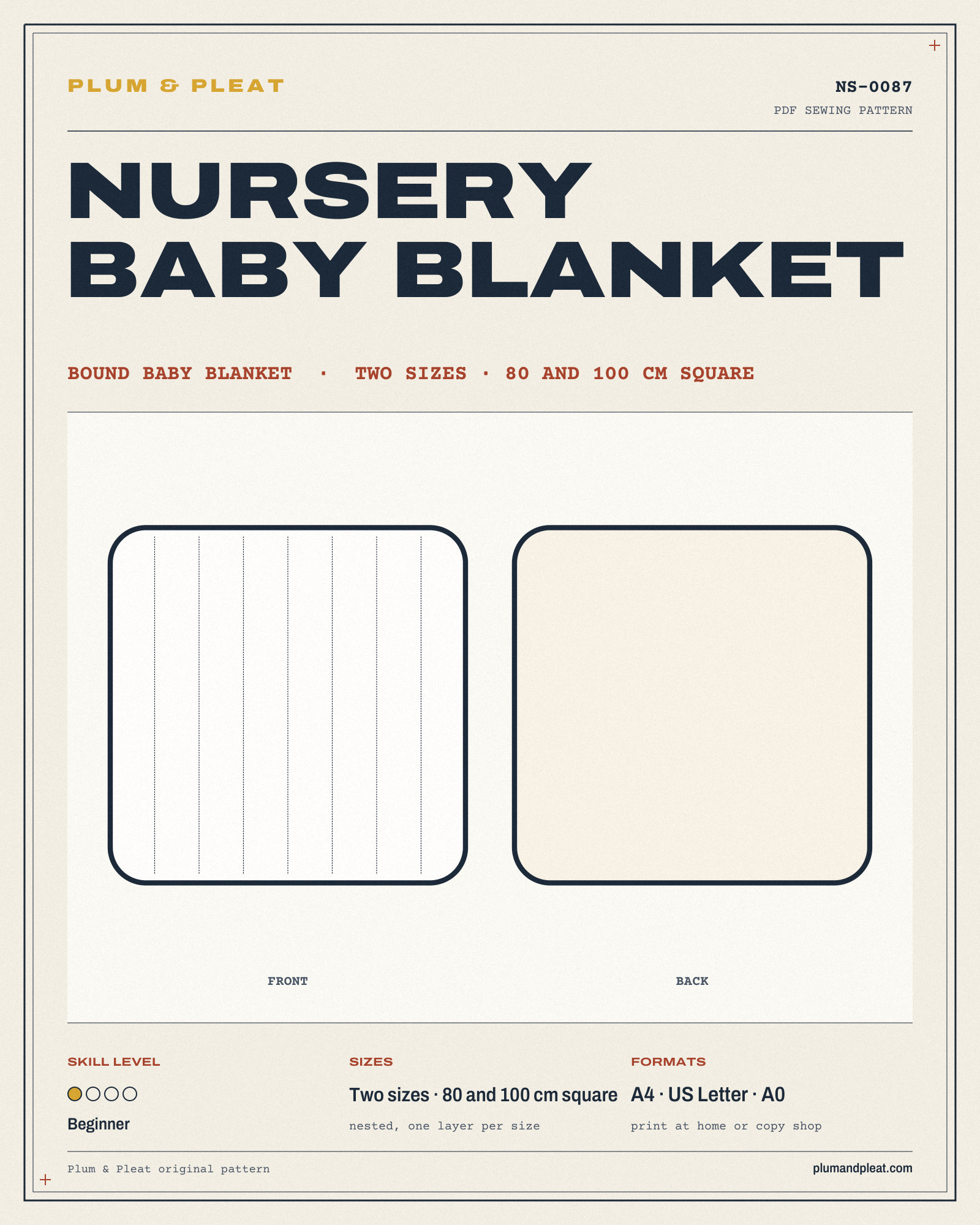 Nursery Baby Blanket