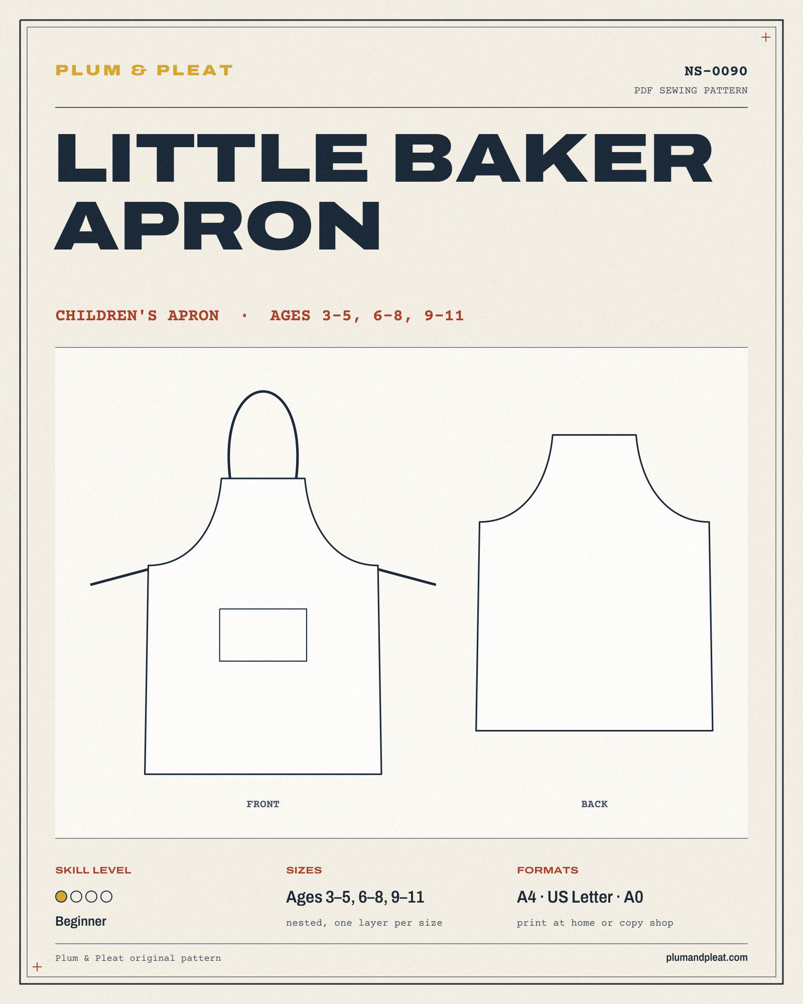 Little Baker Apron
