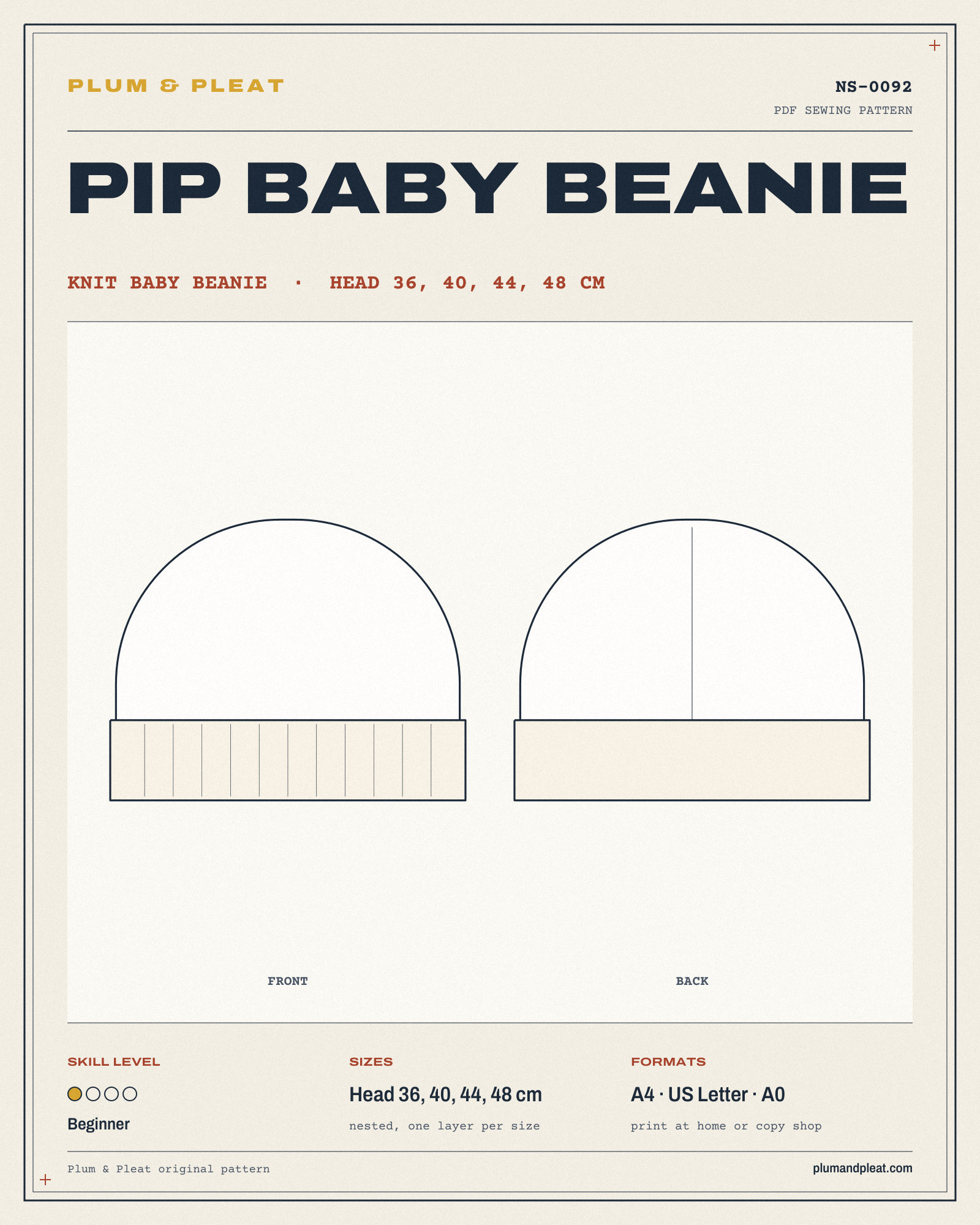 Pip Baby Beanie